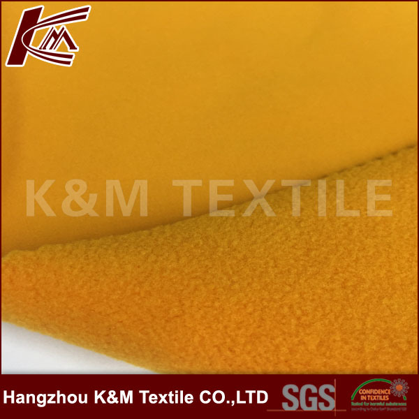 TPU Membrane Bonded Polyester Fleece Fabric Softshell Fabric